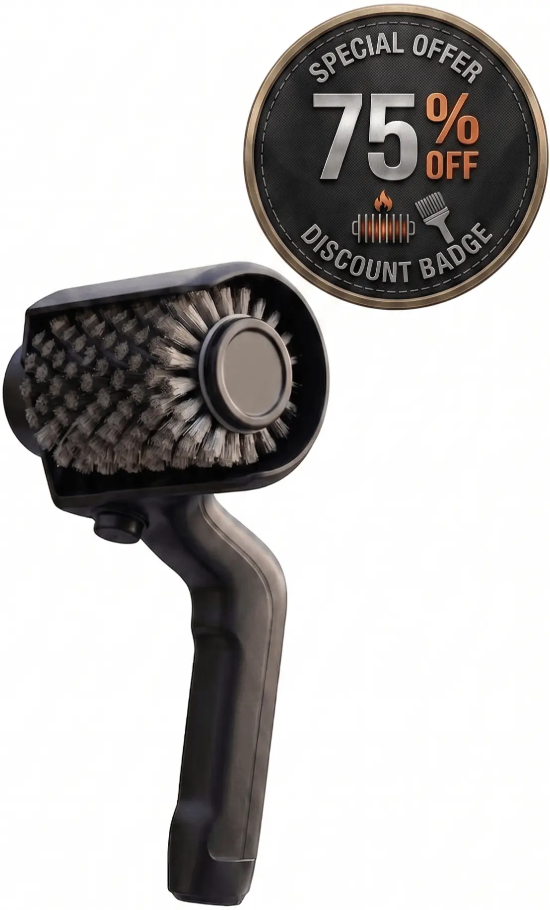 GrillWizz Grill Cleaner Massive Discount of 75%