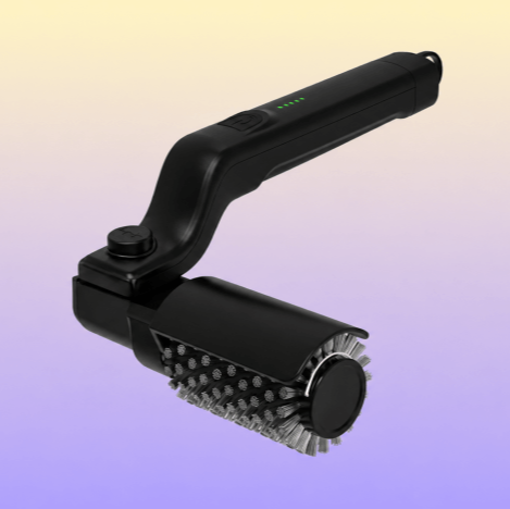 GrillWizz Grill Cleaner with gradient background