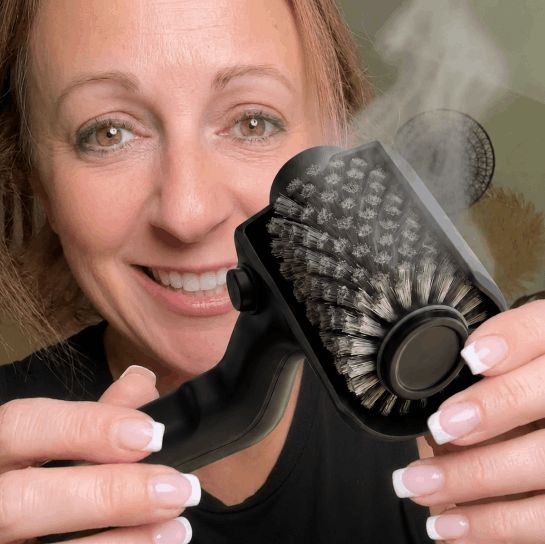 GrillWizz Grill Cleaner User Rachel K. Review Image